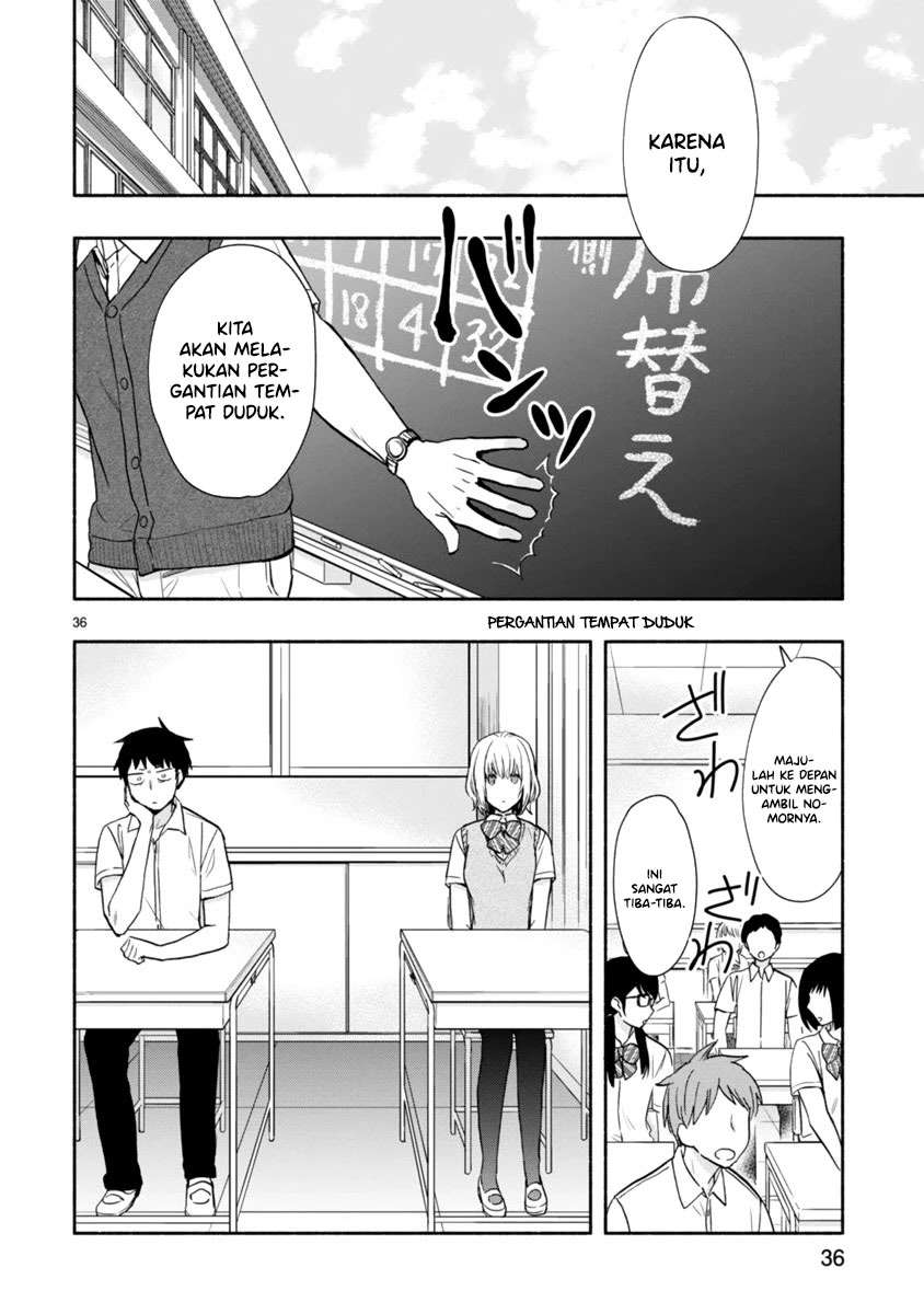Miseru, Mitsumeru, Futari Dake Chapter 06 end page 18